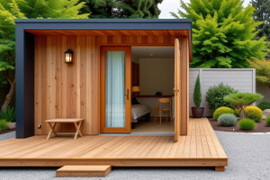 person working on a laptop at a desk with a cat sitting by the window enjoying a view peaceful home office setting with 12 distractions minimized